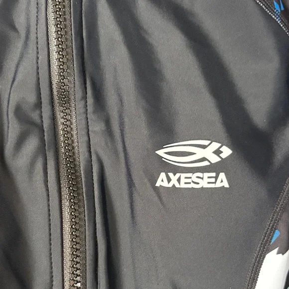 Axesea Black and Multicolor Swimsuit SZ 8 - Picture 3 of 5